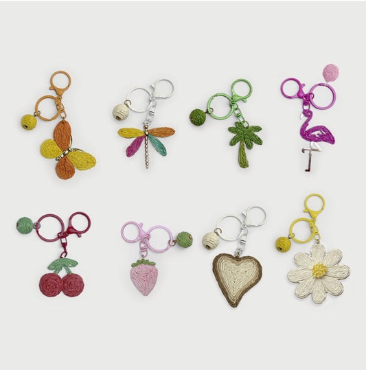 Raffia Bag Charm
