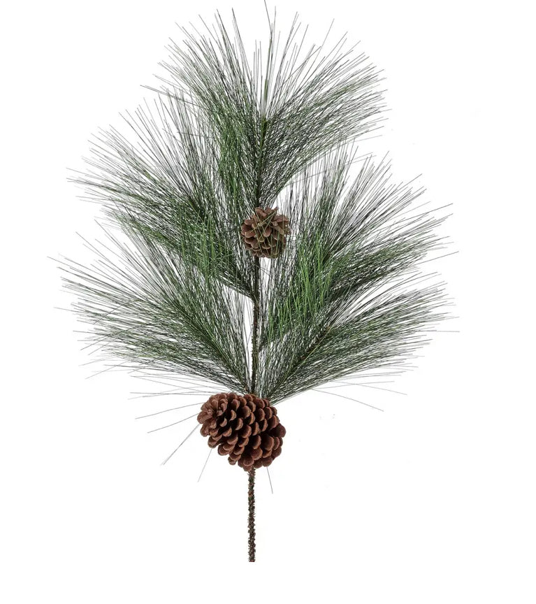 Horsetail Pine Spray w/ Pinecones