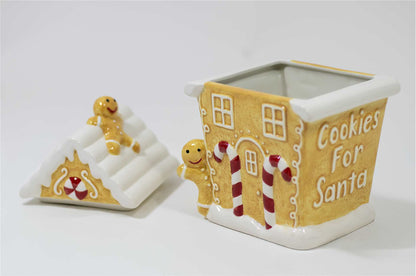 Gingerbread House Cookie Jar