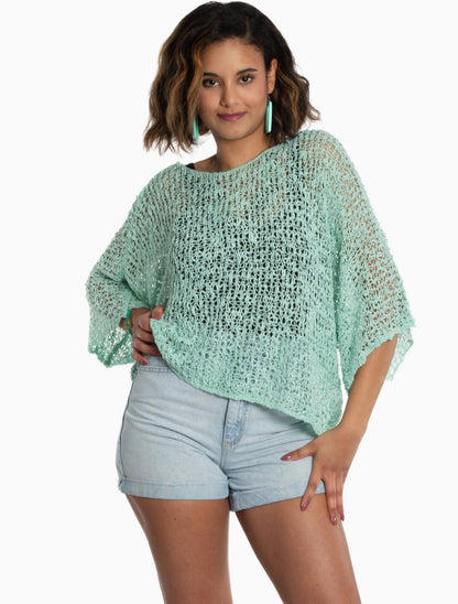 Popcorn Knit Top