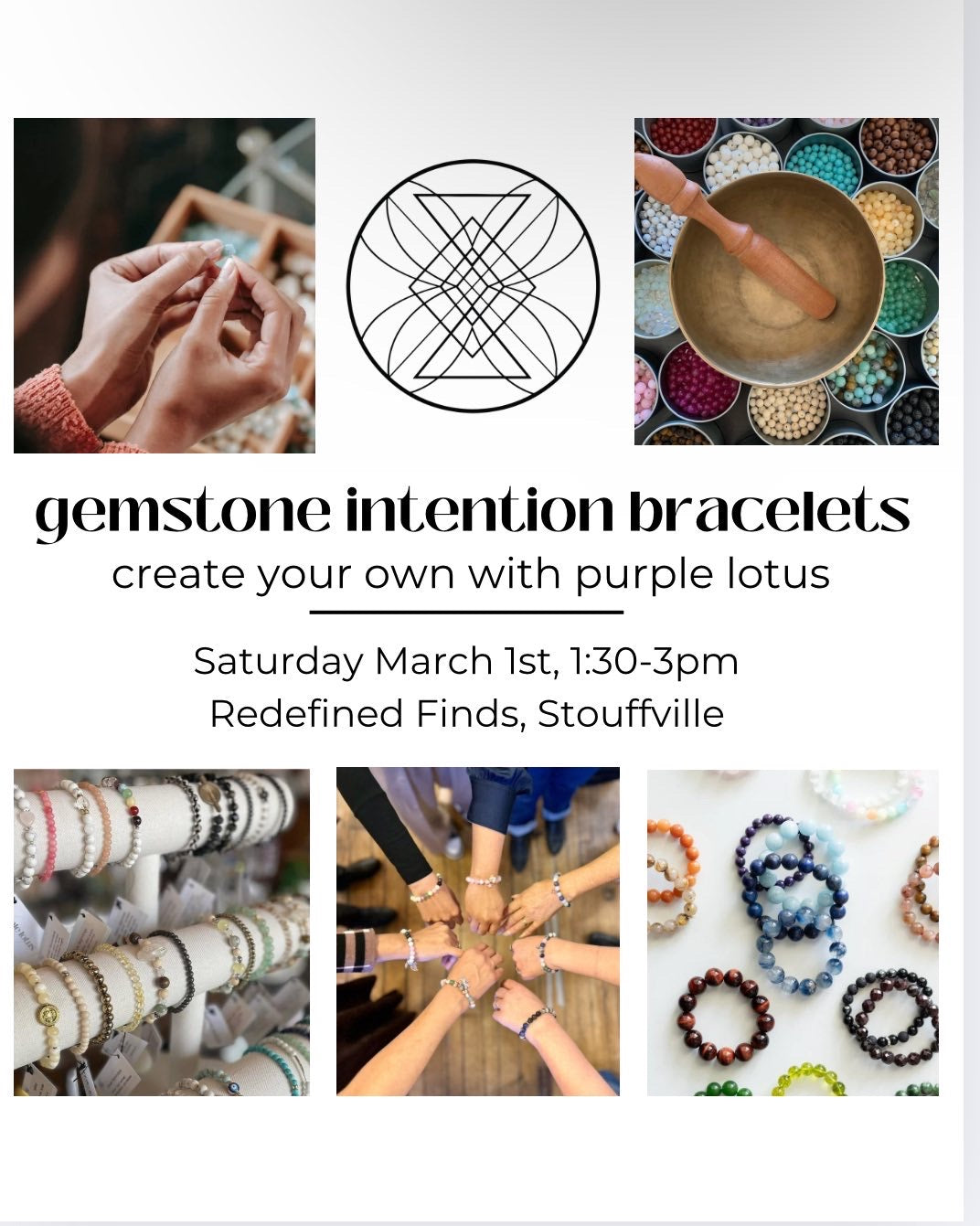 Create Your Own Intentional Bracelets | March 1 - afternoon session