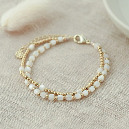 Meredith Bracelet | Mother of Pearl