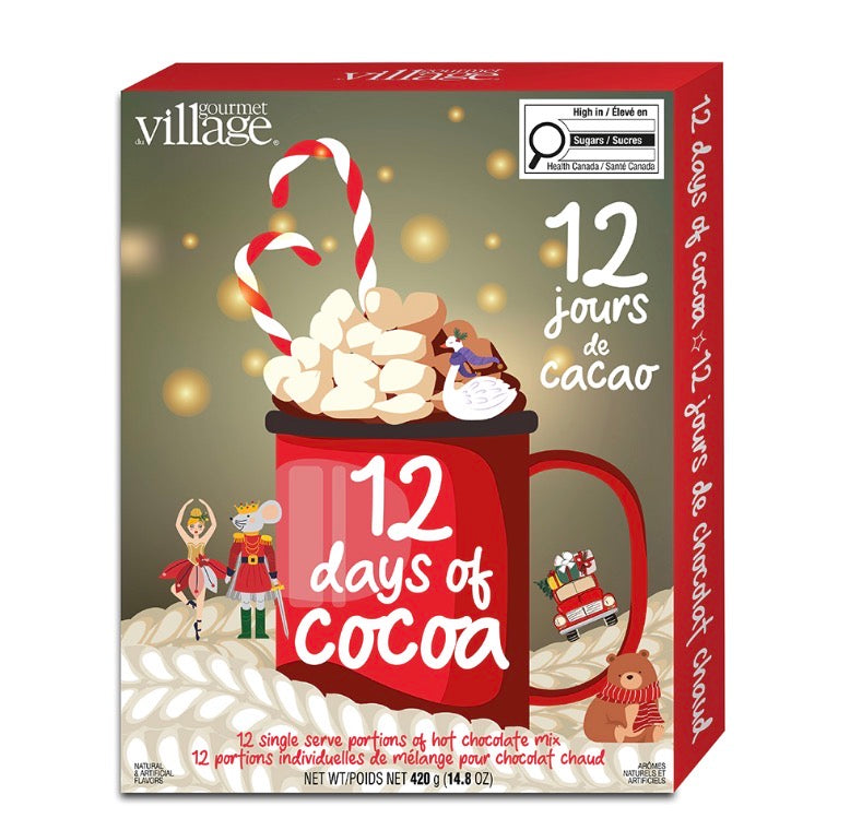 12 Days of Cocoa Advent Calendar