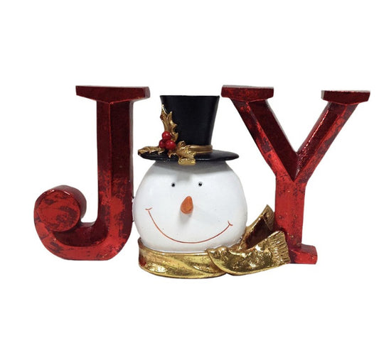 Snowman Joy Sign