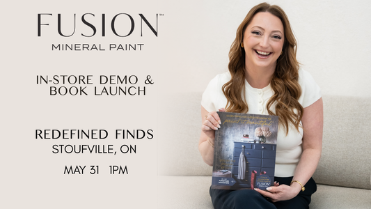 In Store Demo & Book Launch with Jennylyn, Founder of Fusion Mineral Paint | May 31