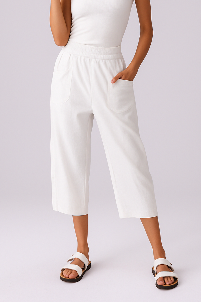 Lightweight Cropped Pants
