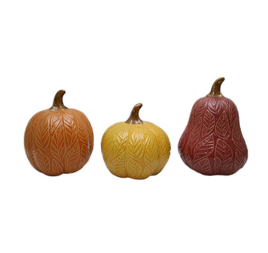 Large Ceramic Pumpkins