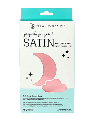 Properly Pampered Satin Pillowcase | Pink