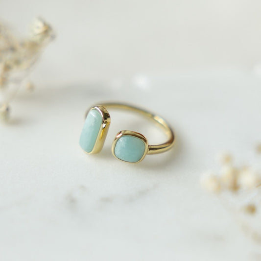 Stone Sister Ring | Amazonite