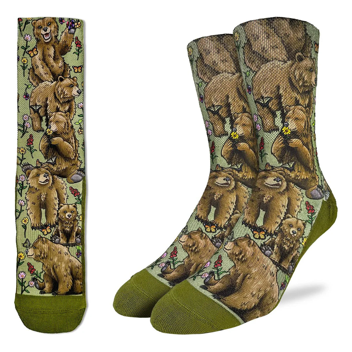 Grizzly Bear Socks