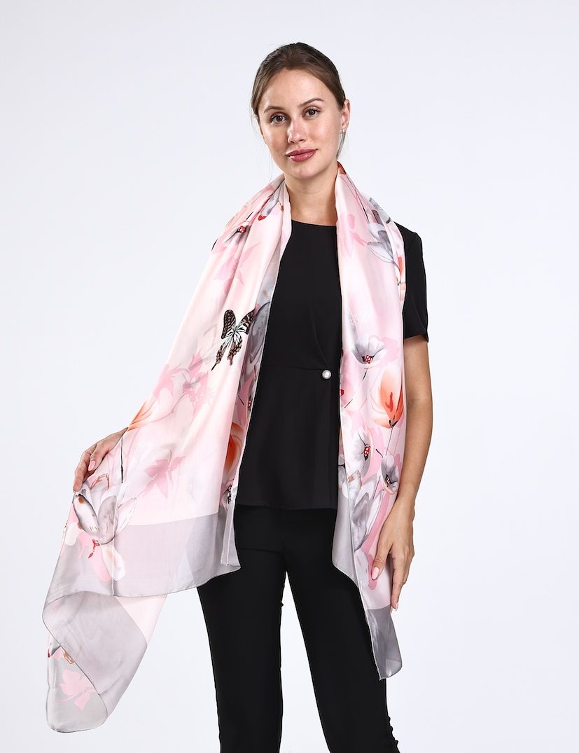 Silk-Feel Scarf