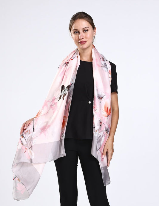 Silk-Feel Scarf