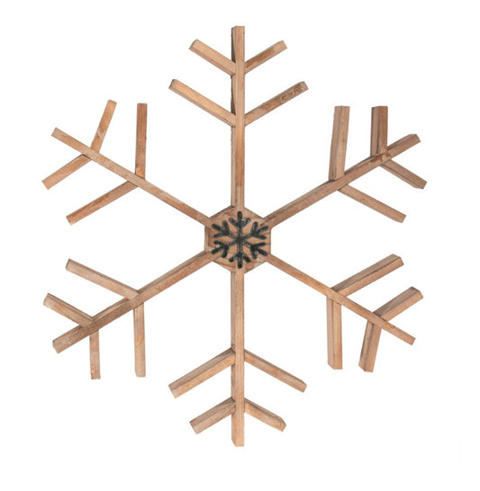 Wooden Snowflake