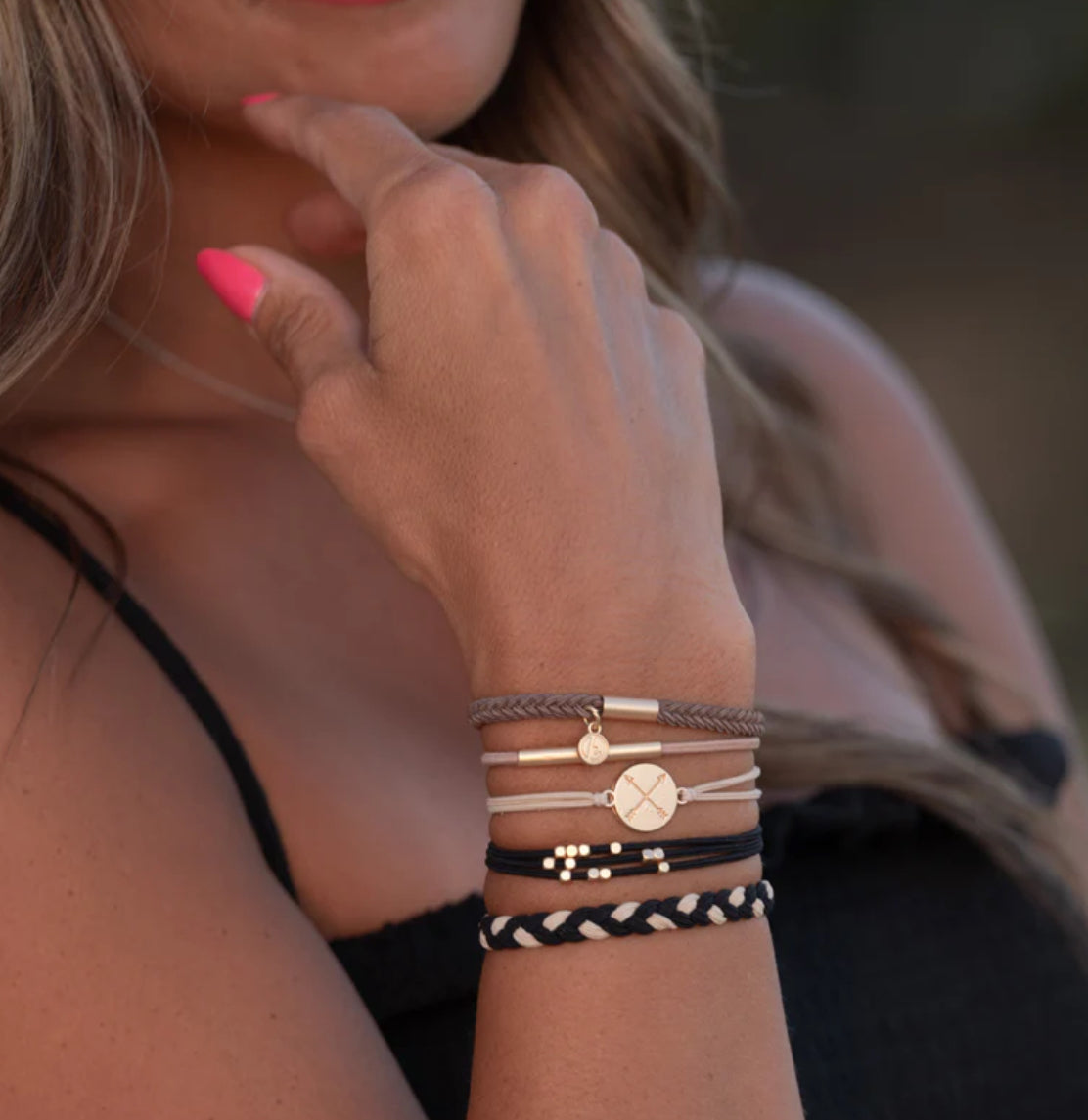 K’lani Hair Tie/Bracelet Set | Focus