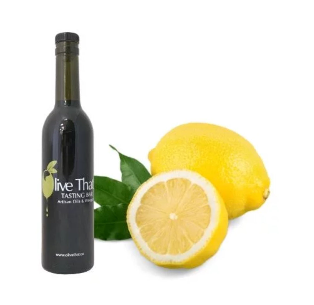 White Balsamic Vinegar: Sicilian Lemon Infused