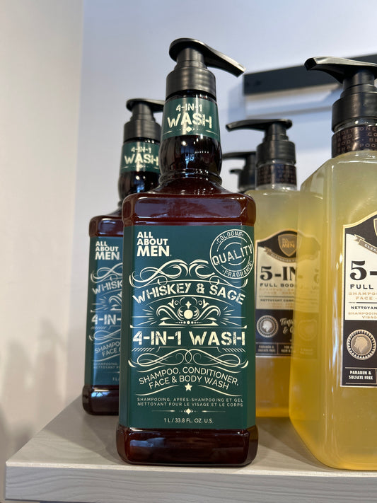 4 in 1 Whiskey Sage Body Wash