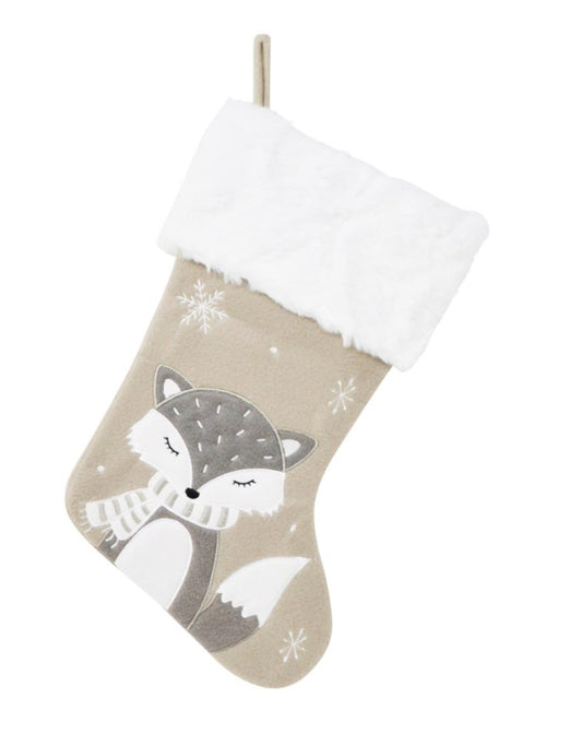 Greige Fox Stocking