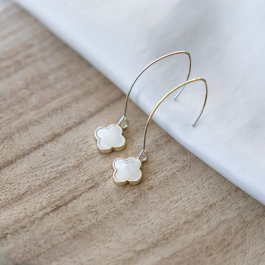 Anya Earrings | Mother of Pearl