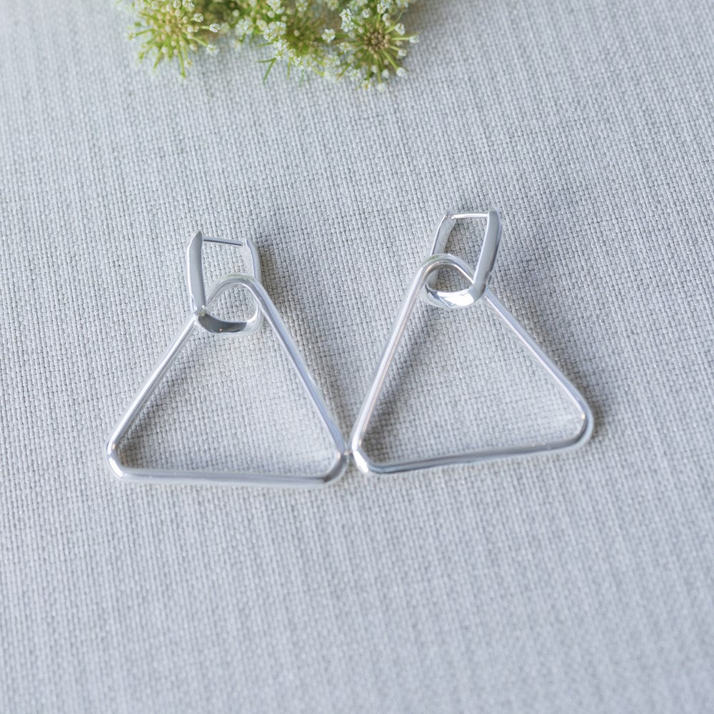 Twofold Earrings | Triangle
