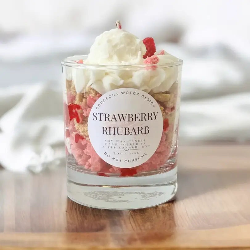 Gorgeous Wreck Design | Dessert Candles