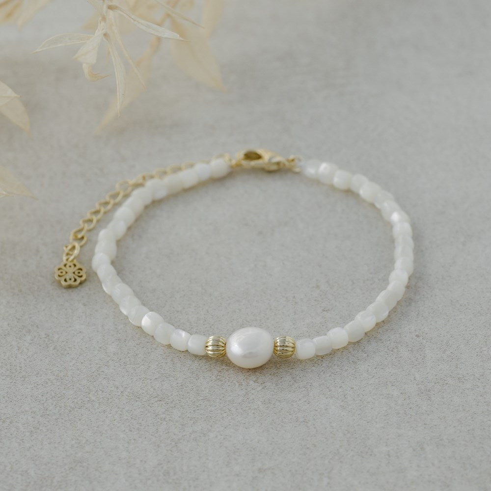 Bella Bracelet | Mother of Pearl