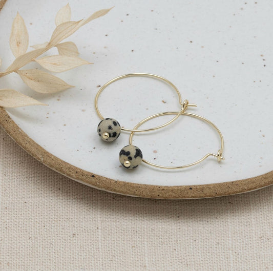 Bellamy Hoops | Dalmation Jasper