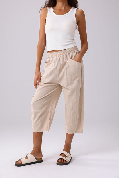 Lightweight Cropped Pants