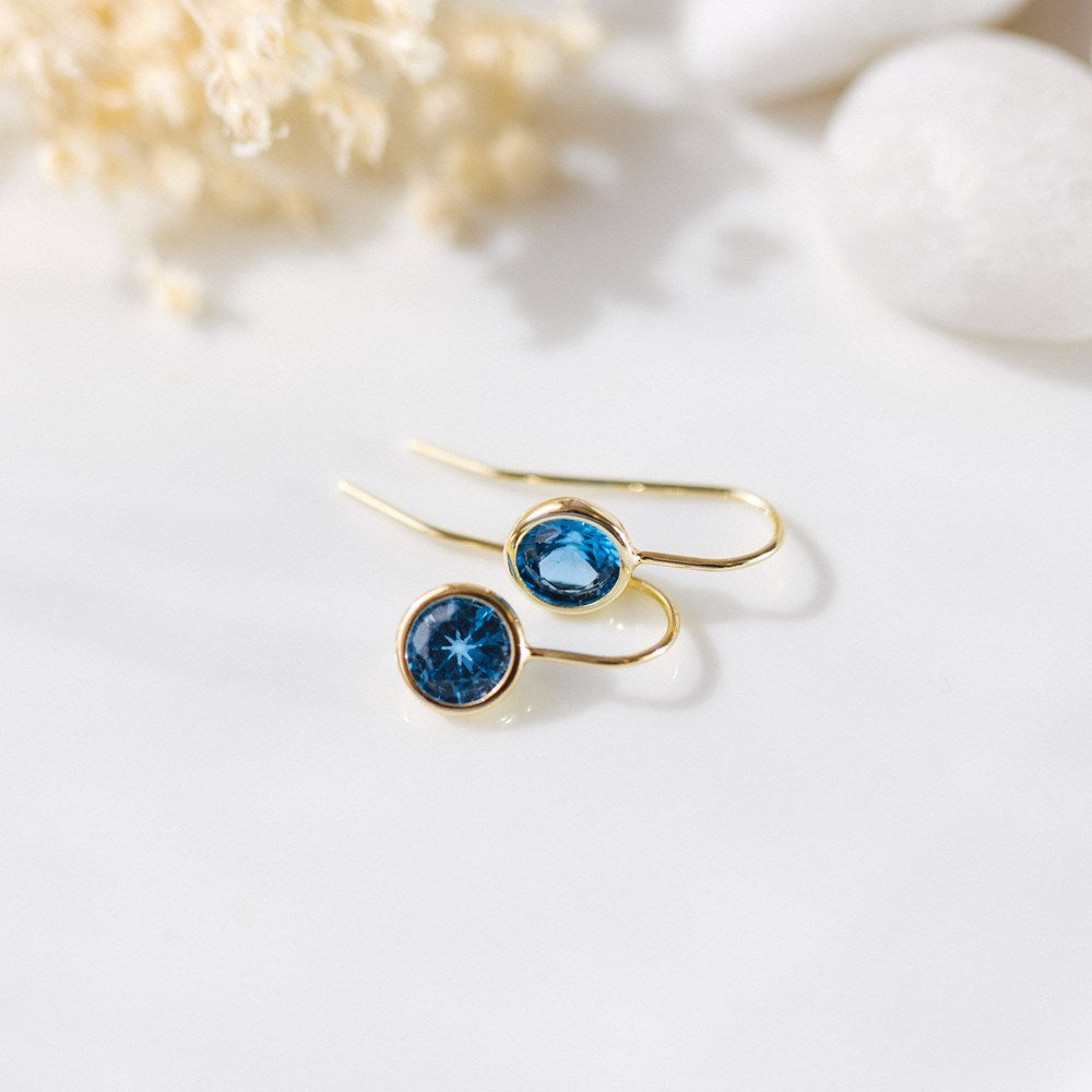 Dazzle Earrings | Sky Blue