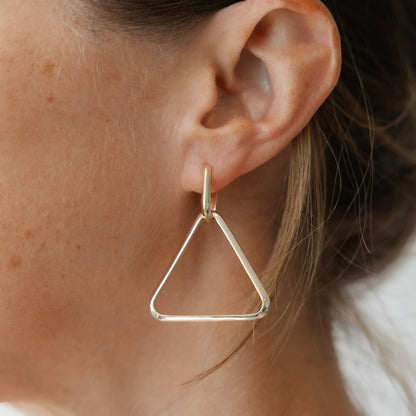Twofold Earrings | Triangle