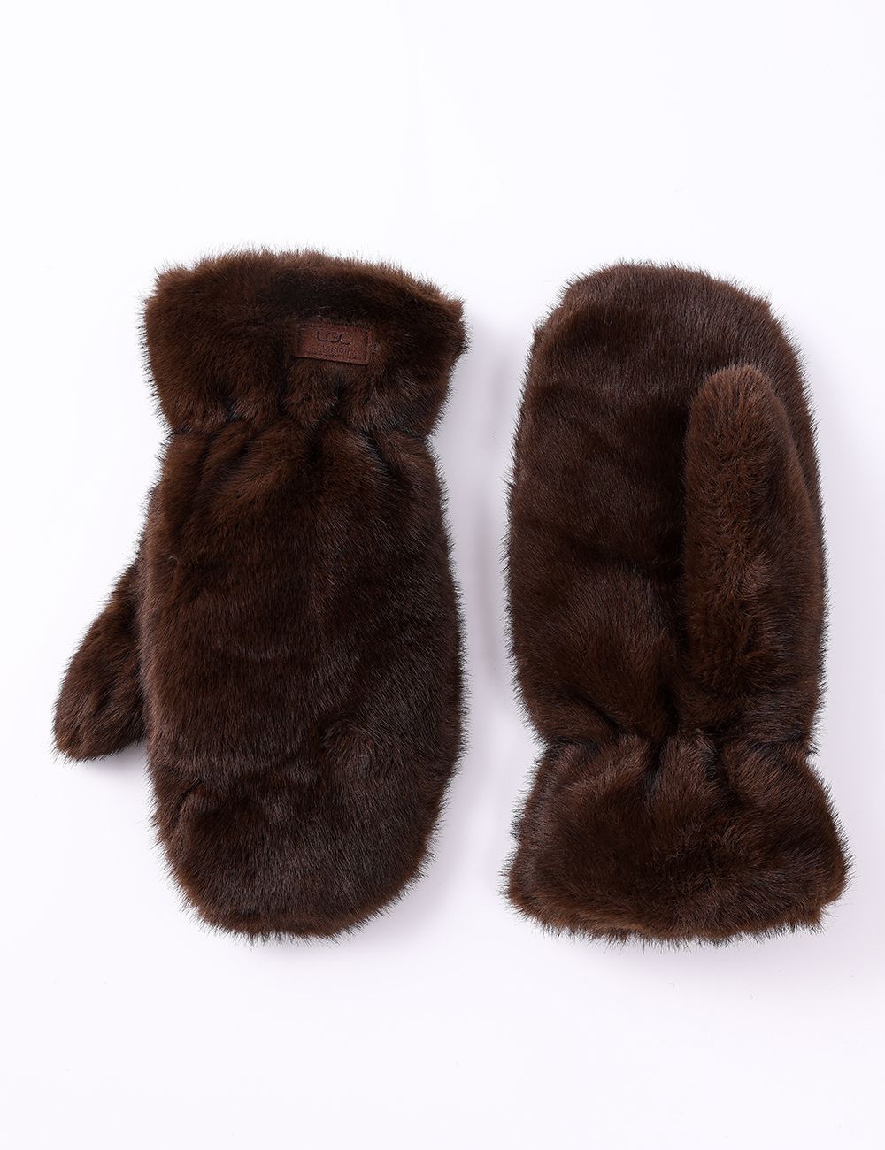 Faux Fur Mittens