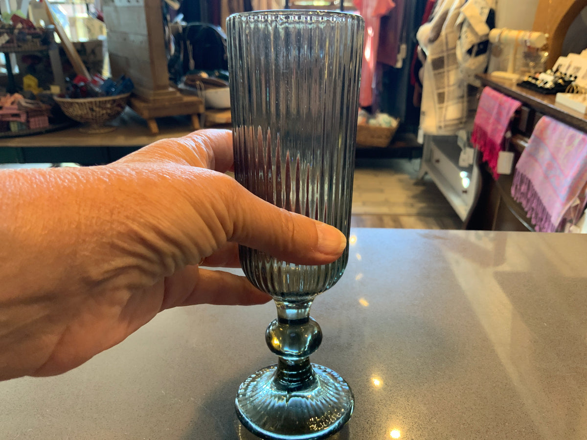 Vintage looking champagne glasses