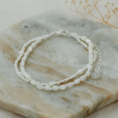 Meredith Bracelet | Mother of Pearl