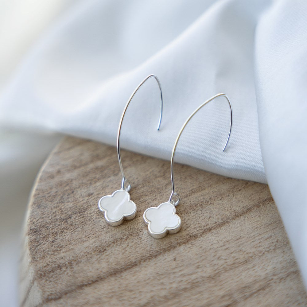 Anya Earrings | Mother of Pearl