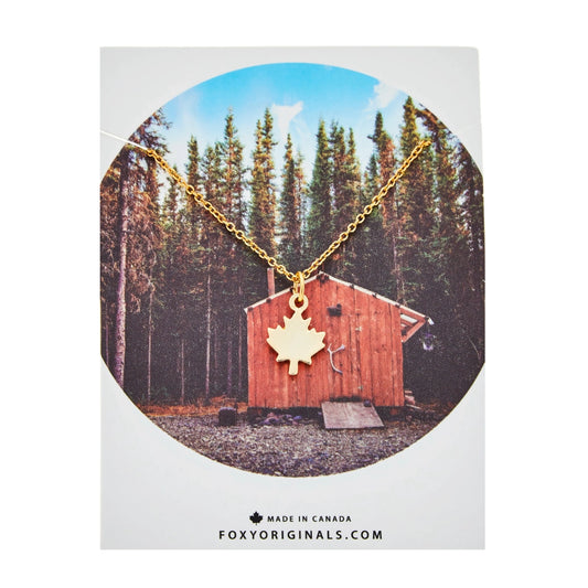 I Heart Canada Pendant Necklace