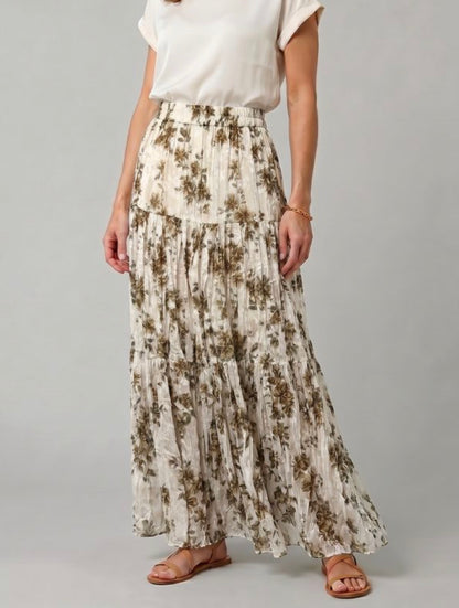 Floral Maxi Skirt