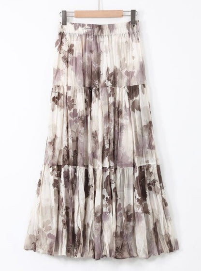 Floral Maxi Skirt
