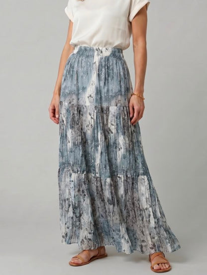 Floral Maxi Skirt