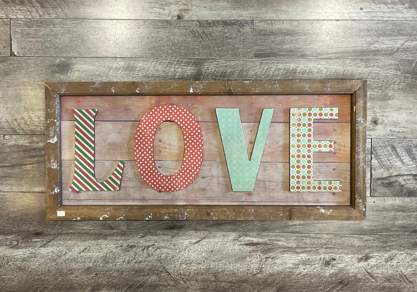 Love Wooden Sign