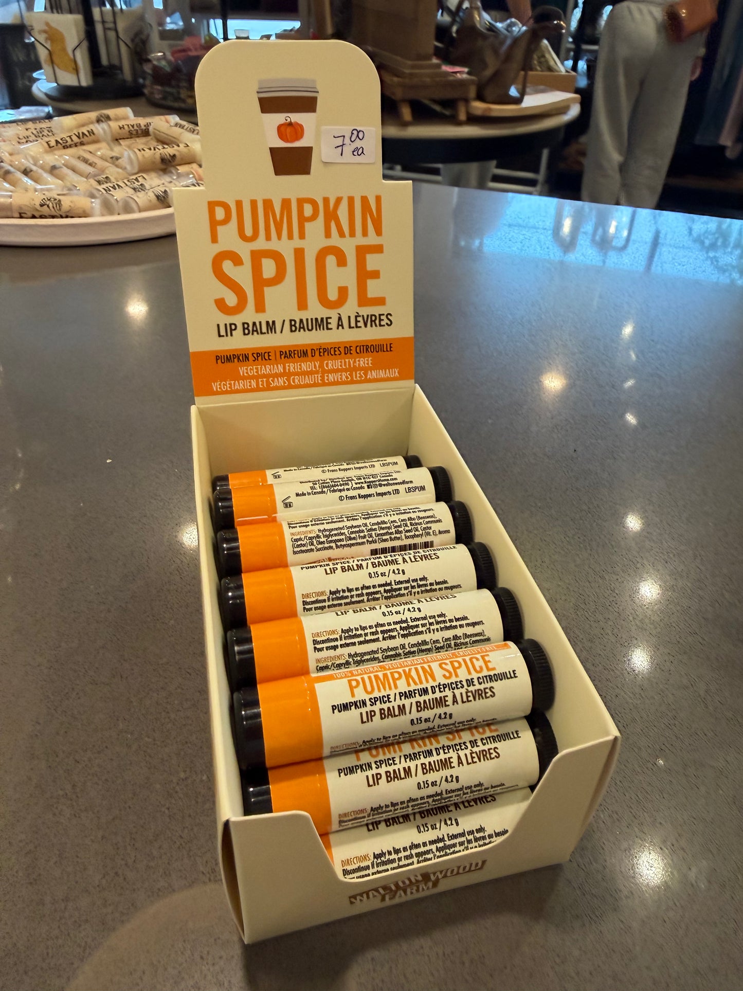 Pumpkin Spice Lip Balm