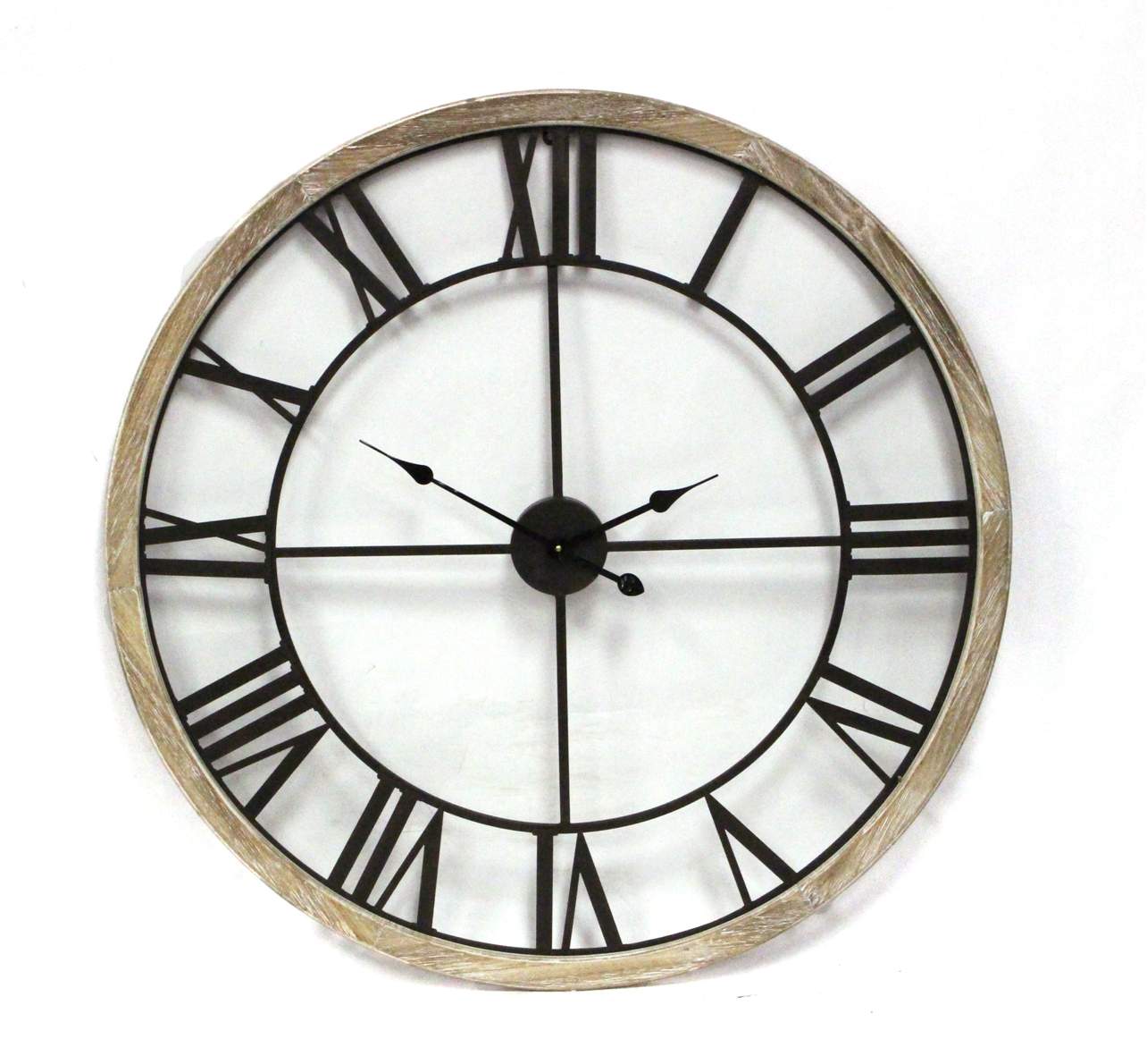 Metal/Wood Clock