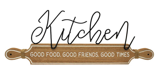 Kitchen Rolling Pin Sign