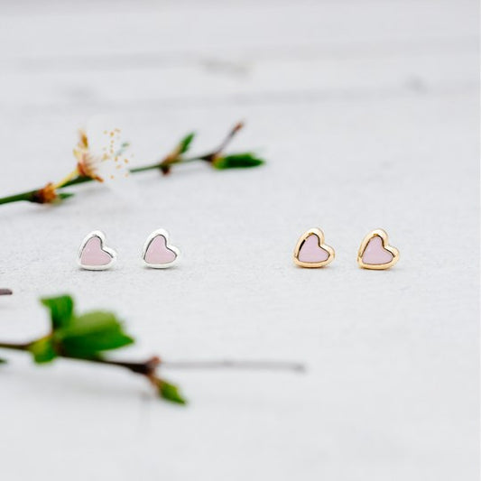 Cherish Studs | Pink