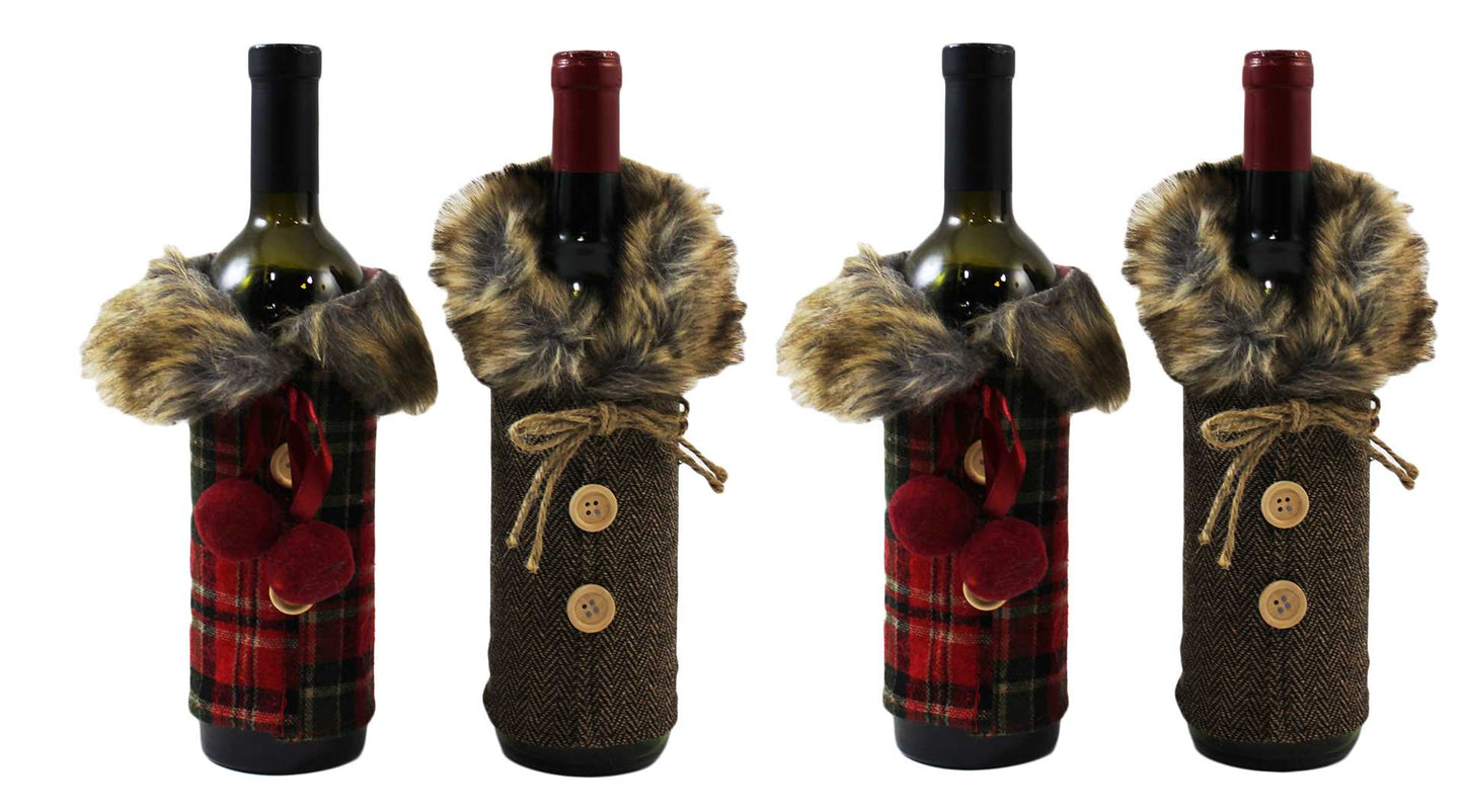 Wine Bottle Christmas Sweater