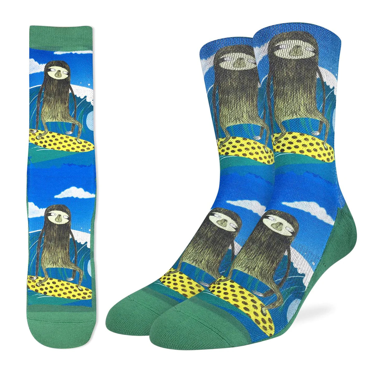 Surfing Sloth Socks