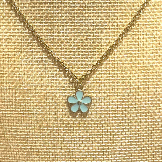 Forget Me Not Necklace