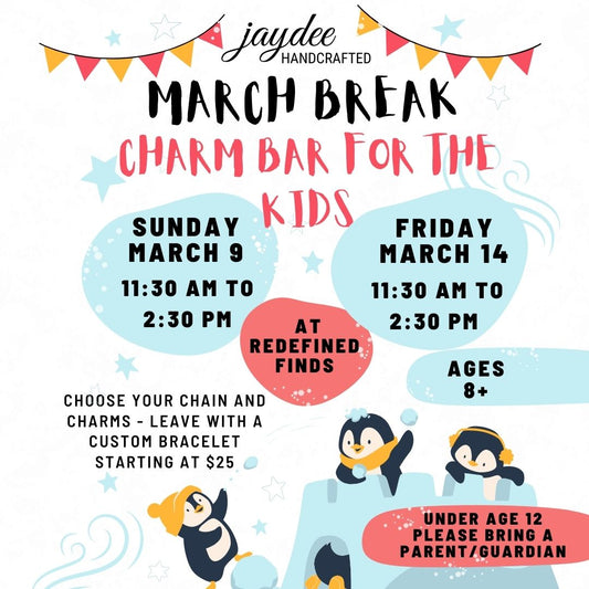 Charm Bar Pop-up for Kids | March 9