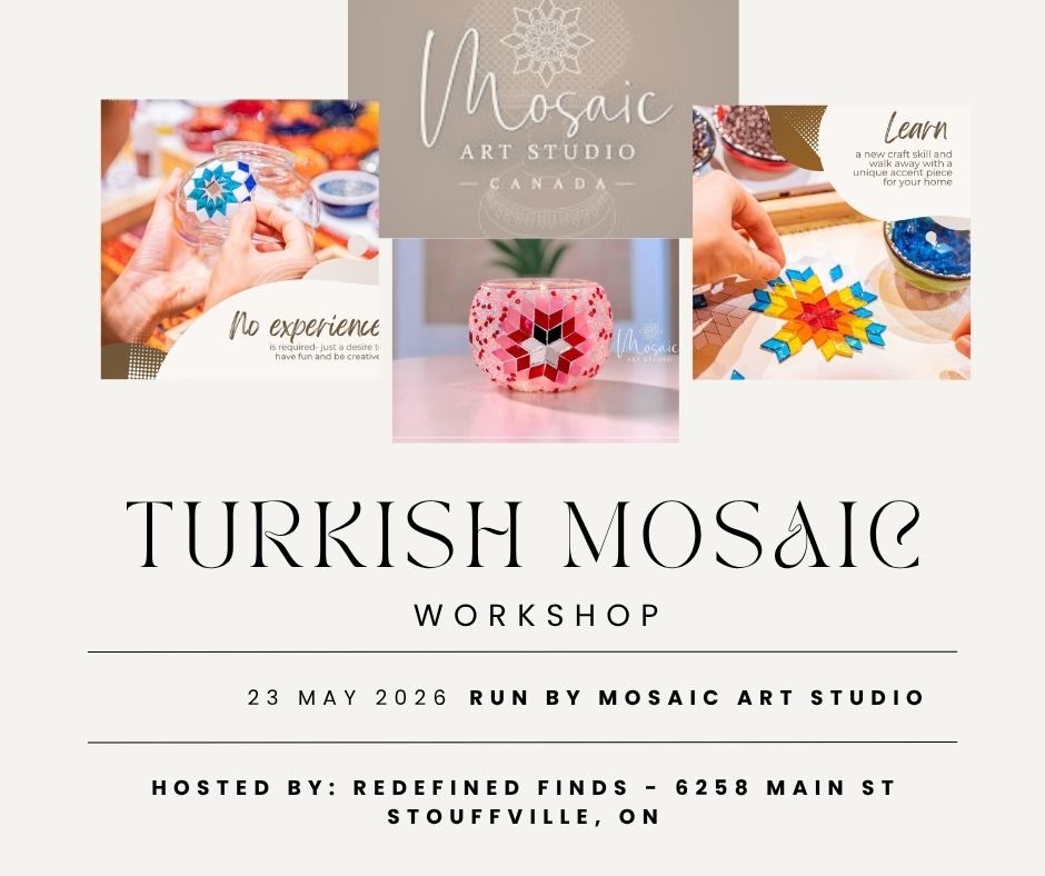 Turkish Mosaic Lamp Workshop | May 23