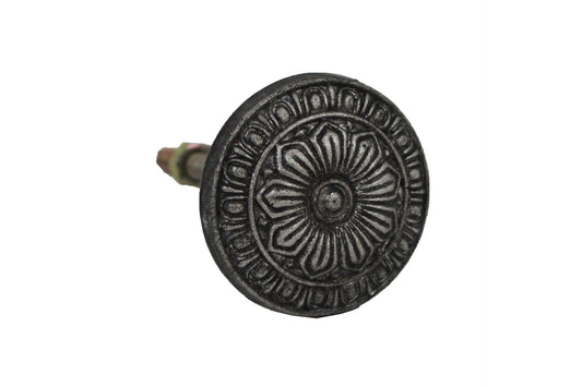 Antique Floral Knob