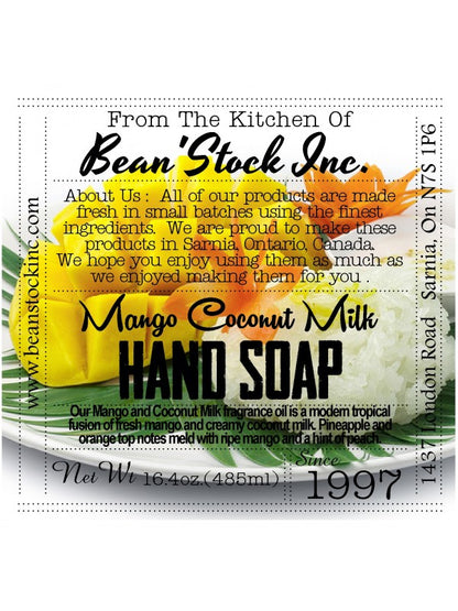 Bean’Stock Hand Soap