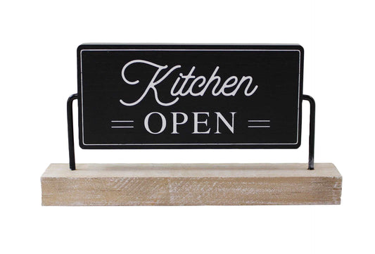 Kitchen Open/Close Table Sign